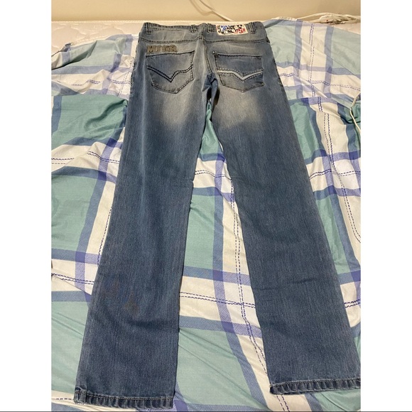 2 pairs of denim jeans size 32. They are all new - Picture 4 of 4